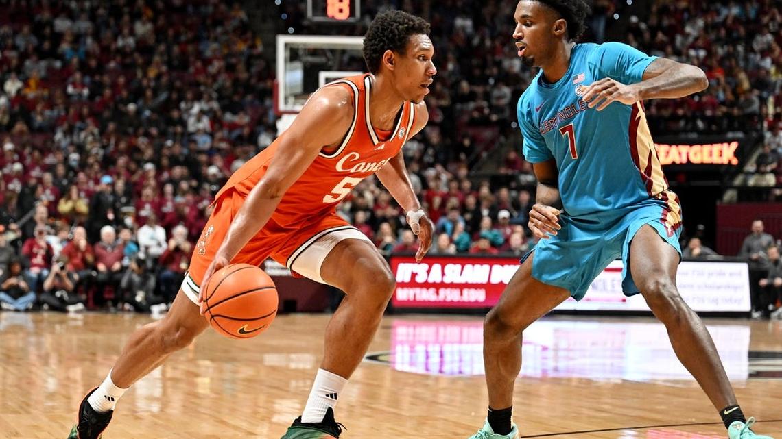 Miami gives up big lead before beating rival Florida State 