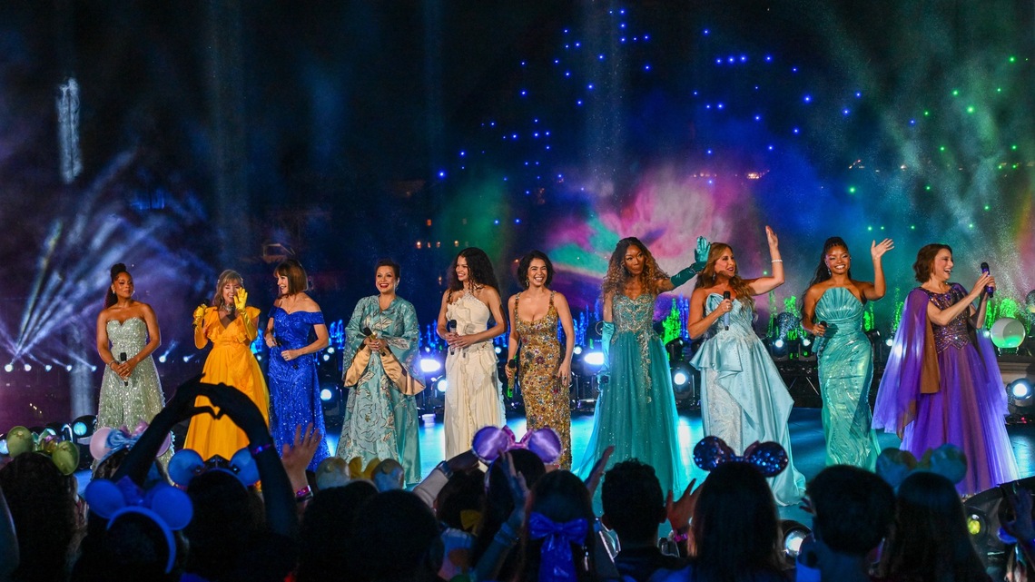 See the Disney Princess concert filmed at Disneyland 