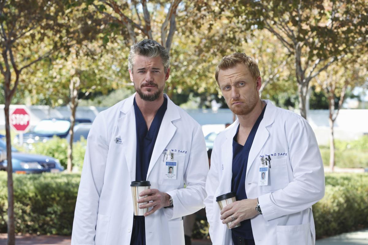  Eric Dane and Kevin McKidd.(Photo by Danny Feld/Disney General Entertainment Content via Getty Images) 