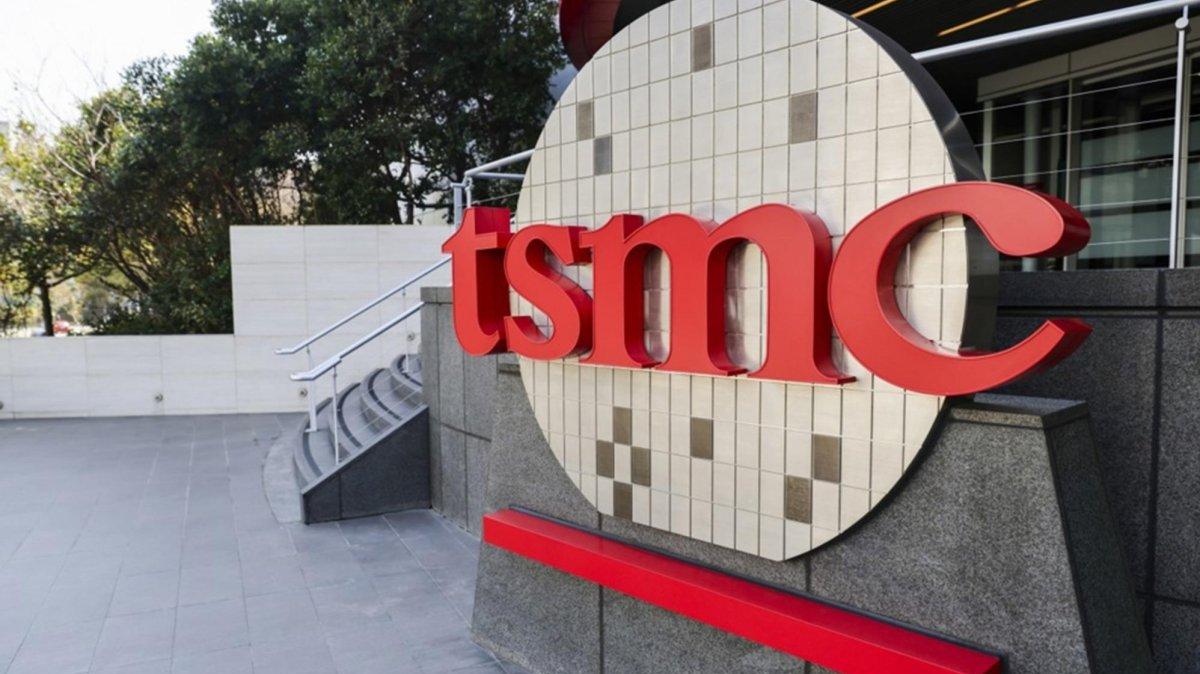 Close-up exterior view of the logo of TSMC, Taiwan Semiconductor Manufacturing Company Limited, outside its office building in Hsinchu, Taiwan, 10 February 2026. Photo by RITCHIE B. TONGO / EPA