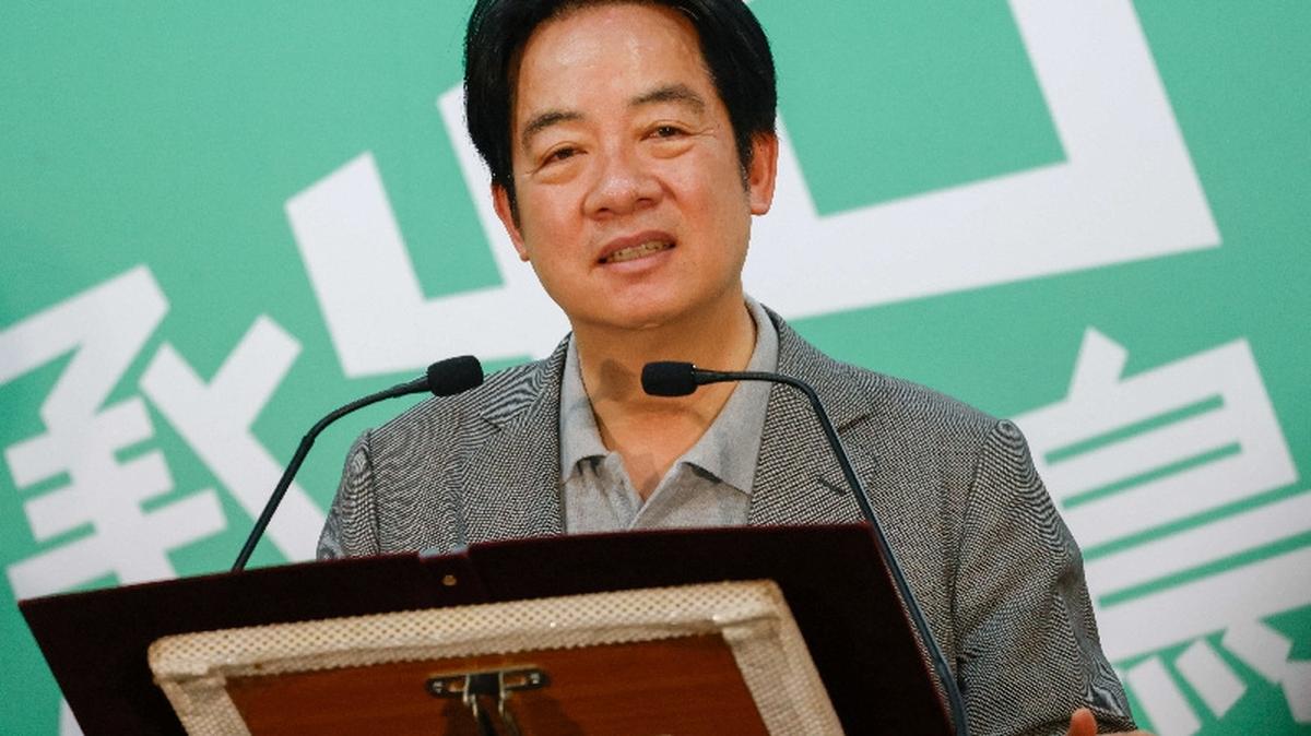 Taiwan President Lai Ching-te speaks at an event to mark the 40th anniversary of the founding of the Democratic Progressive Party in Taipei, Taiwan May 17, 2026. REUTERS/Ann Wang