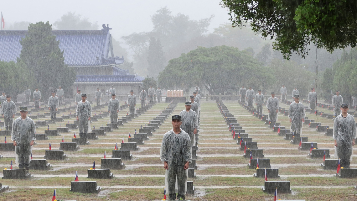Peace through strength, Taiwan president says on China battle anniversary 