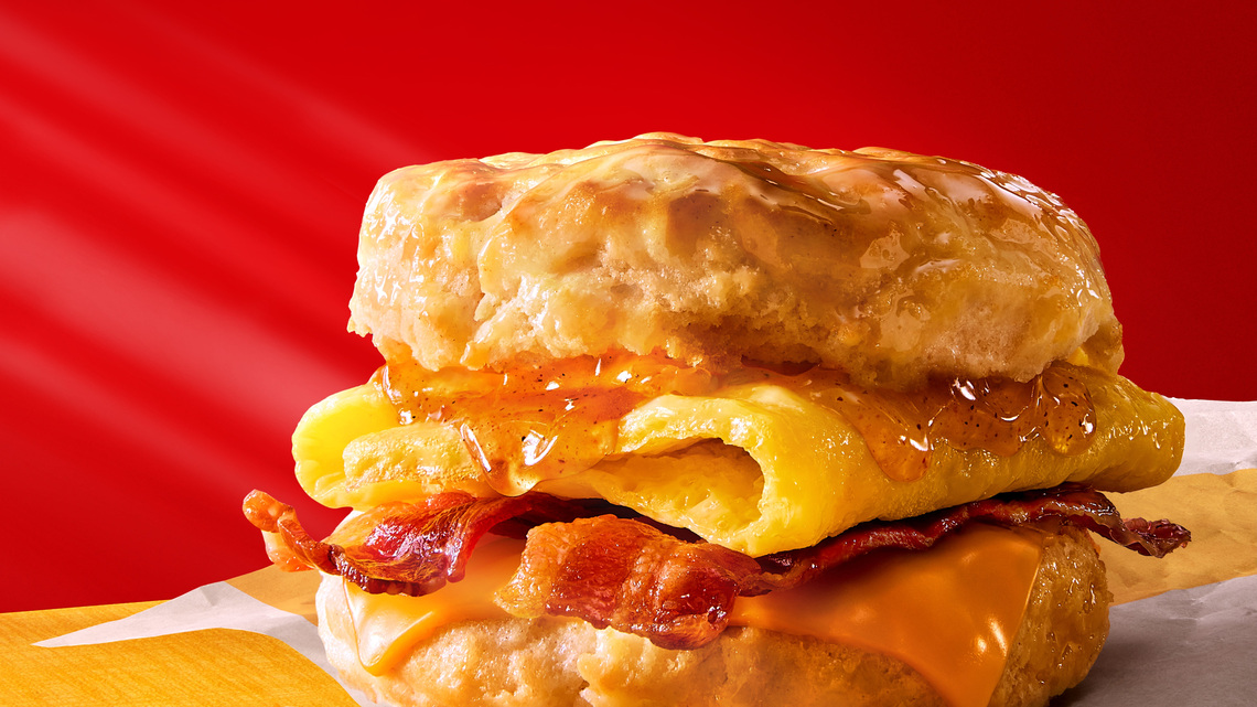 McDonald's introduces Honey Brown Butter biscuit. When you can get it 