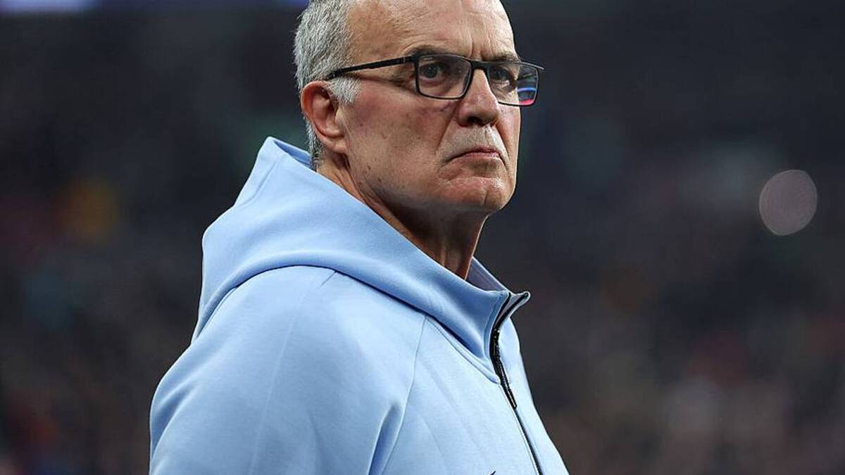  Marcelo Bielsa's time at Uruguay has been typically full of ups and downs. | Molly Darlington/Getty Images 