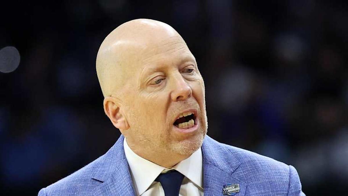  Mar 20, 2026; Philadelphia, PA, USA; UCLA Bruins head coach Mick Cronin reacts in the second half during a first round game of the men's 2026 NCAA Tournament at Xfinity Mobile Arena. Mandatory Credit: Bill Streicher-Imagn Images | Bill Streicher-Imagn Images 