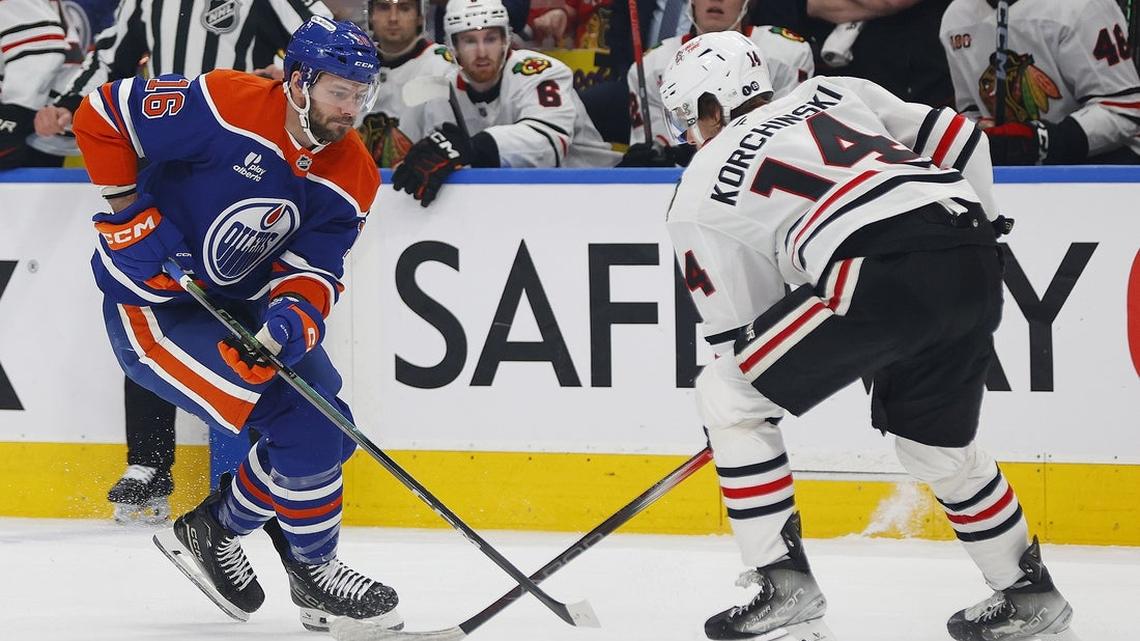 Oilers run win streak to 5 with defeat of Blackhawks