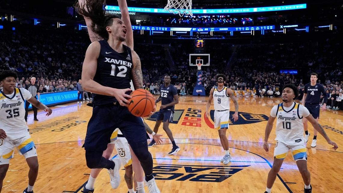 Big East roundup: Xavier gets by Marquette late in tourney opener 