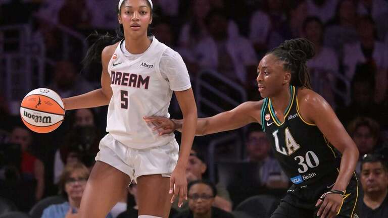 Angel Reese stars as Dream score record-setting 124 in rout of Sparks 