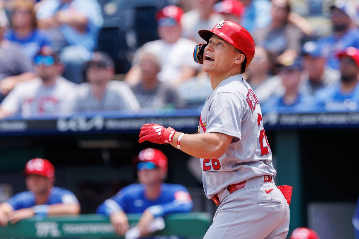  St. Louis Cardinals second baseman JJ Wetherholt (26)