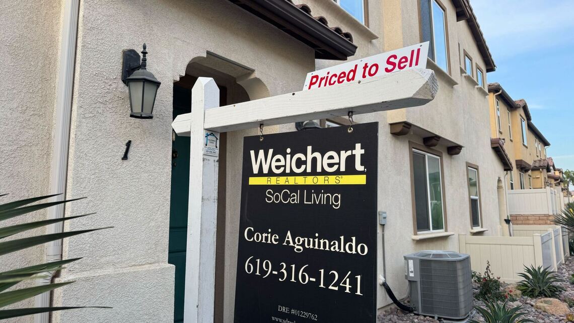 Early sign of a downturn? San Diego pending home sales plummet as mortgage rates rise 