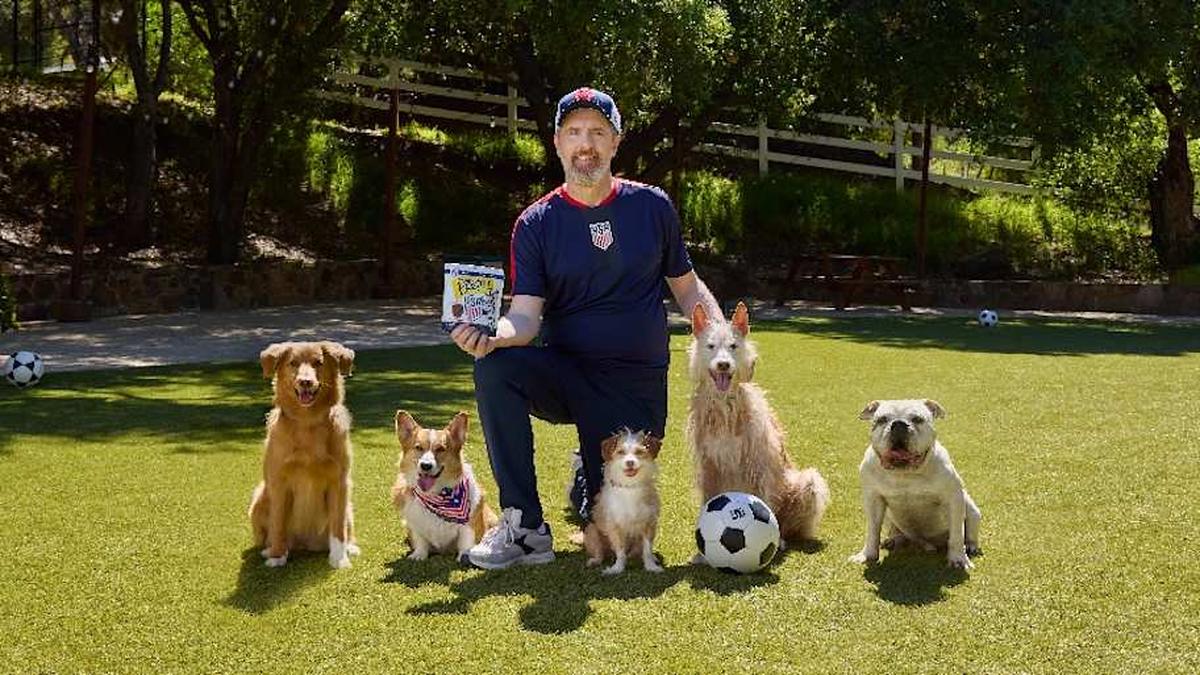  Actor Brendan Hunt partnered with Beggin' dog treats for the 2026 World Cup. | Beggin' 