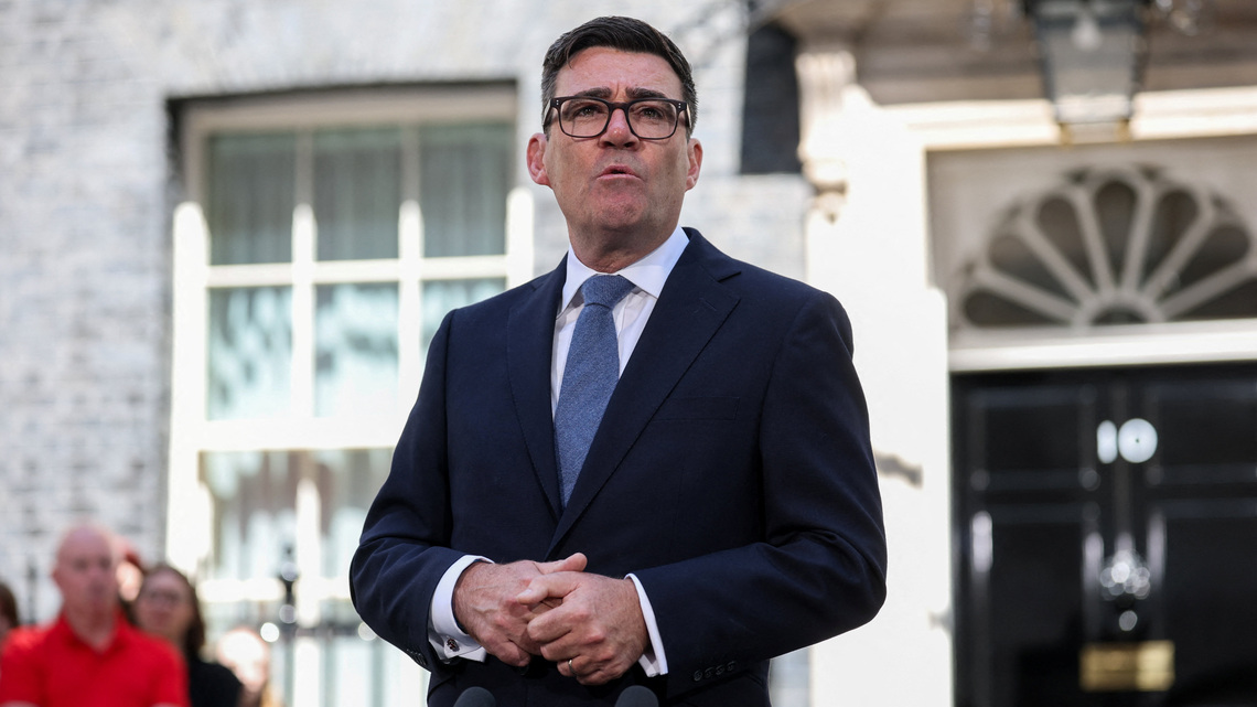 Britain's new prime minister Andy Burnham vows to end years of instability 