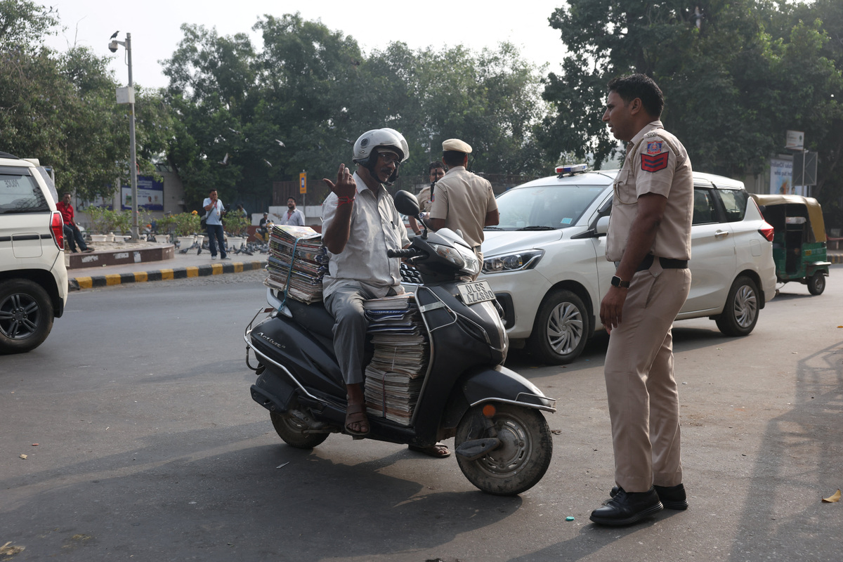 Indian capital braces for second day of protests against poll chief ...