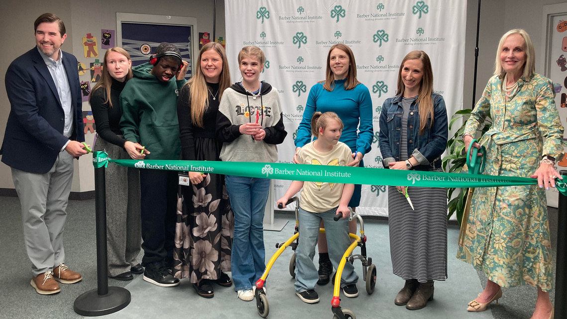 See how new sensory room helps students recharge at Barber Institute 