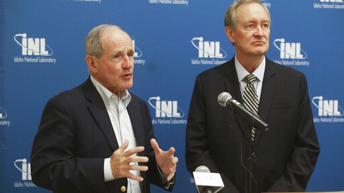 Idaho Republican U.S. Senators Jim Risch, left, and Mike Crapo, seen in this 2019 file photo, want transparency and accountability from the IRS before increasing the agency’s budget by $80 billion.