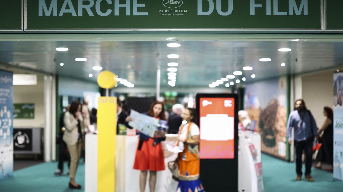 A view shows the Film Market business area during the 78th Cannes Film Festival in Cannes, France, May 15, 2025. REUTERS/Stephane Mahe