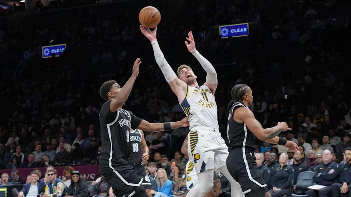  The Nets and Pacers both fell in the NBA draft lottery after their 2025–26 tanking efforts. | Gregory Fisher-Imagn Images 