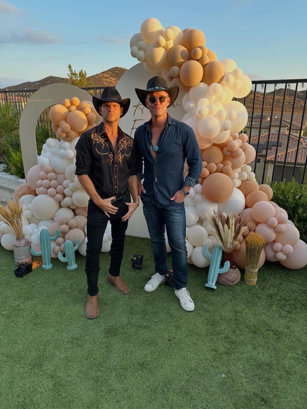  Danny Booko and Jesse Lally.Courtesy of Jesse Lally/Instagram 