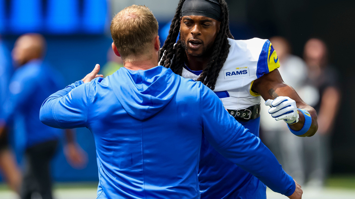 Rams haven't talked about bringing in a WR with Davante Adams out