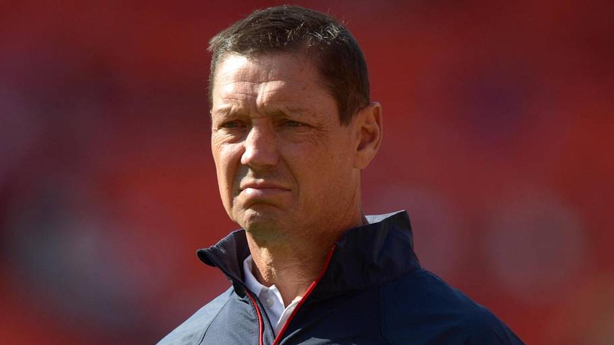  Oct 20, 2013; Kansas City, MO, USA; Houston Texans offensive coordinator Rick Dennison during the game against the Kansas City Chiefs at Arrowhead Stadium. The Chiefs defeated the Texans 17-16. Mandatory Credit: Kirby Lee-Imagn Images | Kirby Lee-Imagn Images 