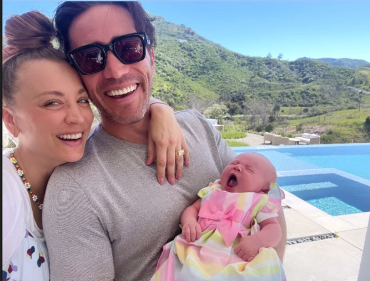  Courtesy of Kaley Cuoco/Instagram 