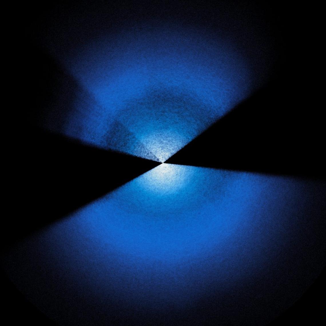  The largest ever 3D map of the Universe, created by the now-completed five-year Dark Energy Spectroscopic Instrument (DESI) survey. Researchers use DESI's huge 3D map to study dark energy. Earth is at the center of this map, and every point represents a galaxy. (DESI Member Institutions via SWNS) 