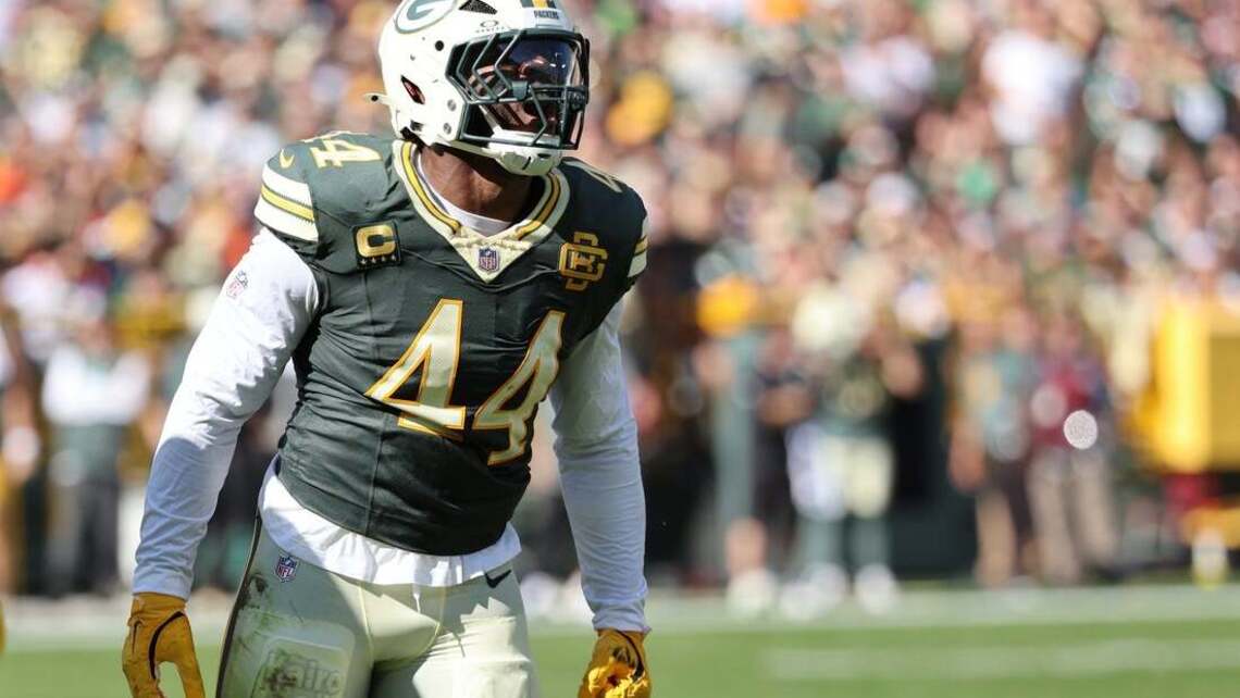 Packers LB Zaire Franklin out Sunday with shin injury 