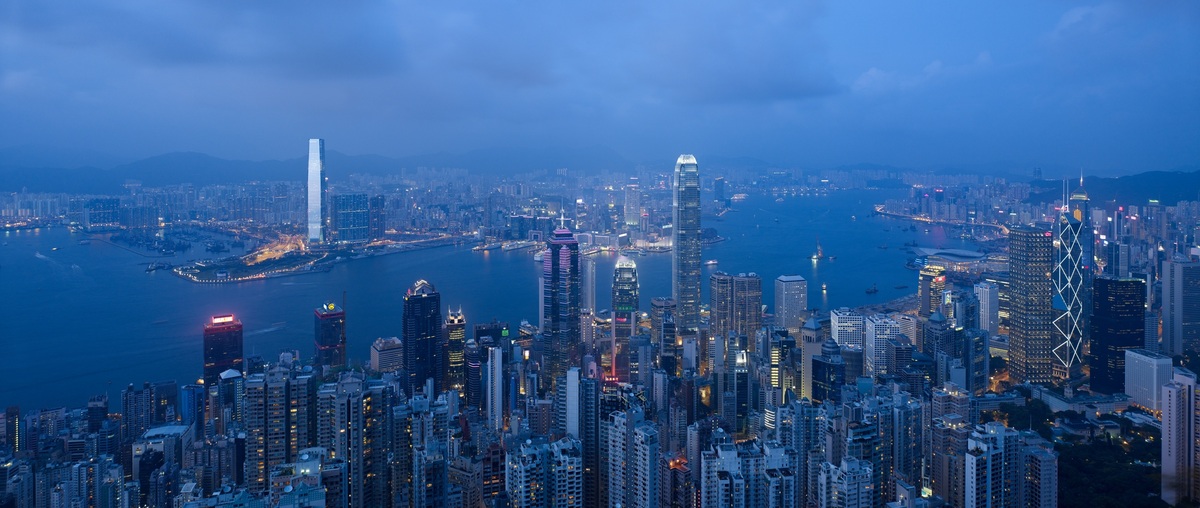  The International Commerce Centre in Hong Kong. 