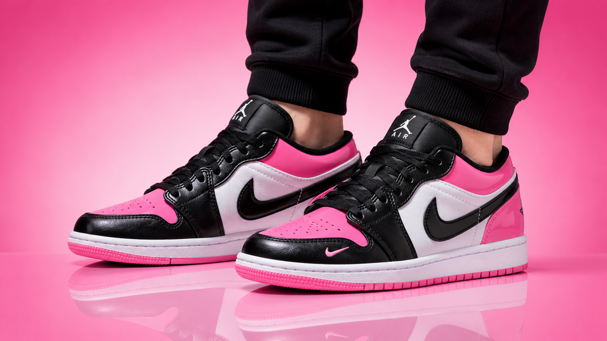  Air Jordan 1 Low Pinksicle Nike h/t RabaKali