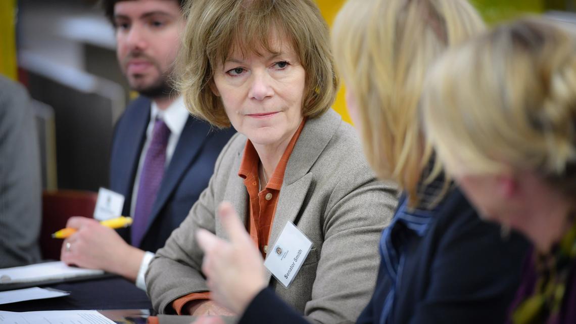 Democratic U.S. Sen. Tina Smith. (Glen Stubbe/Minneapolis Star Tribune/TNS)