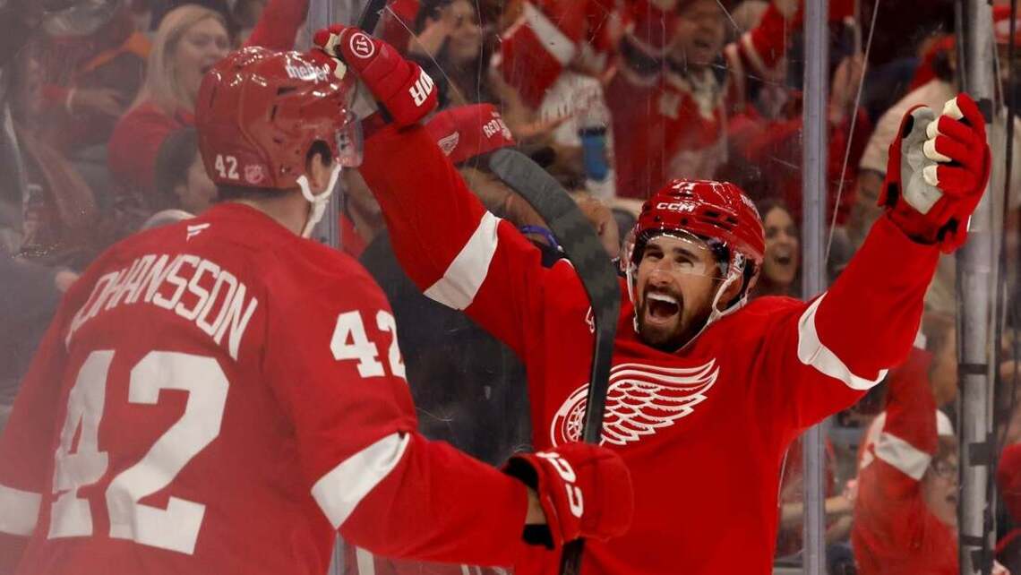 Wings seek home-ice turnaround as Sharks continue road trip 