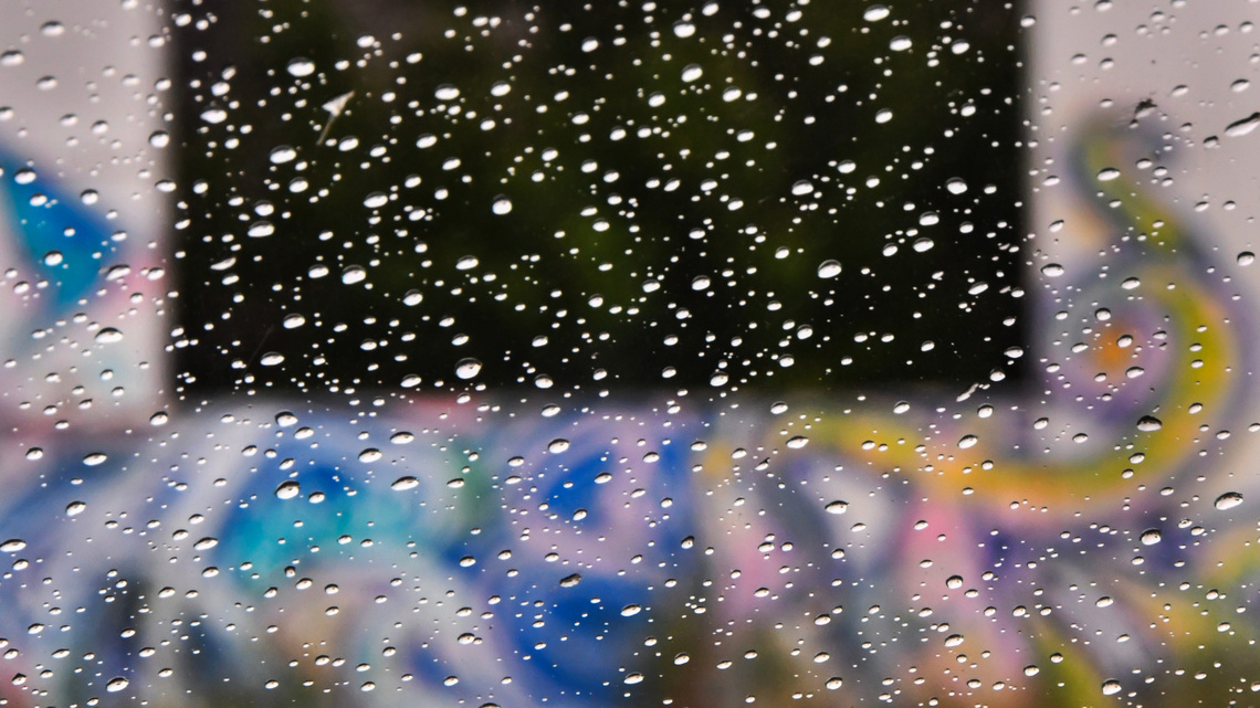 Splash of Rockledge history viewed through windshield in Photo of Week 