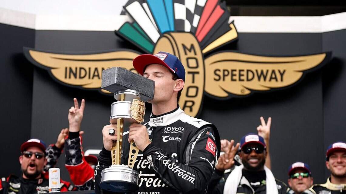 Corey Heim captures NASCAR Cup’s Brickyard 400 in stunner