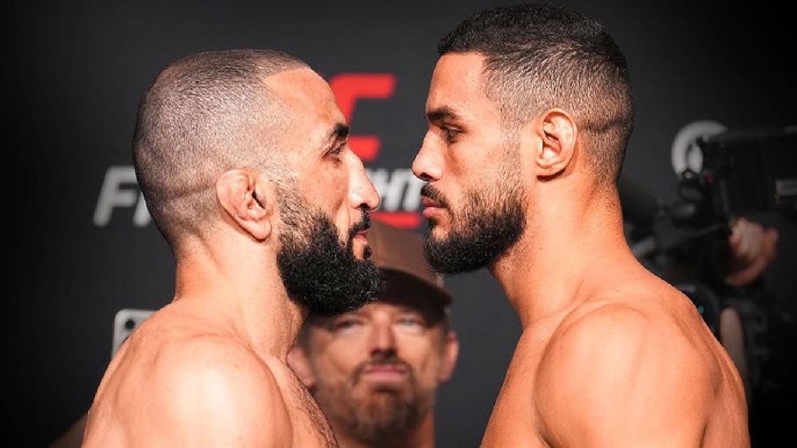 UFC Vegas 118 final face-offs 