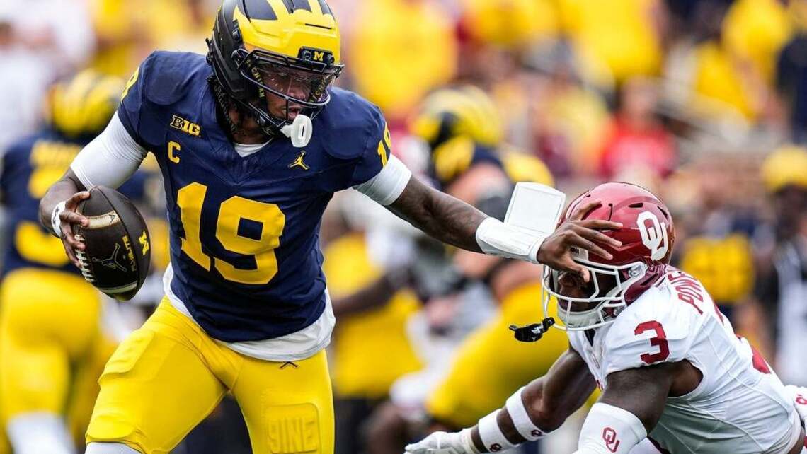 Bryce Underwood, Michigan upset No. 11 Oklahoma