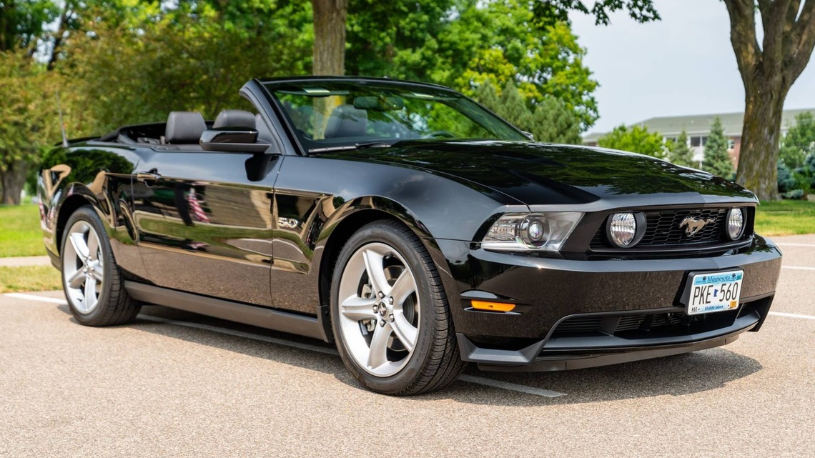 2011 Ford Mustang GT Premium Convertible for Sale With 8,000 Miles