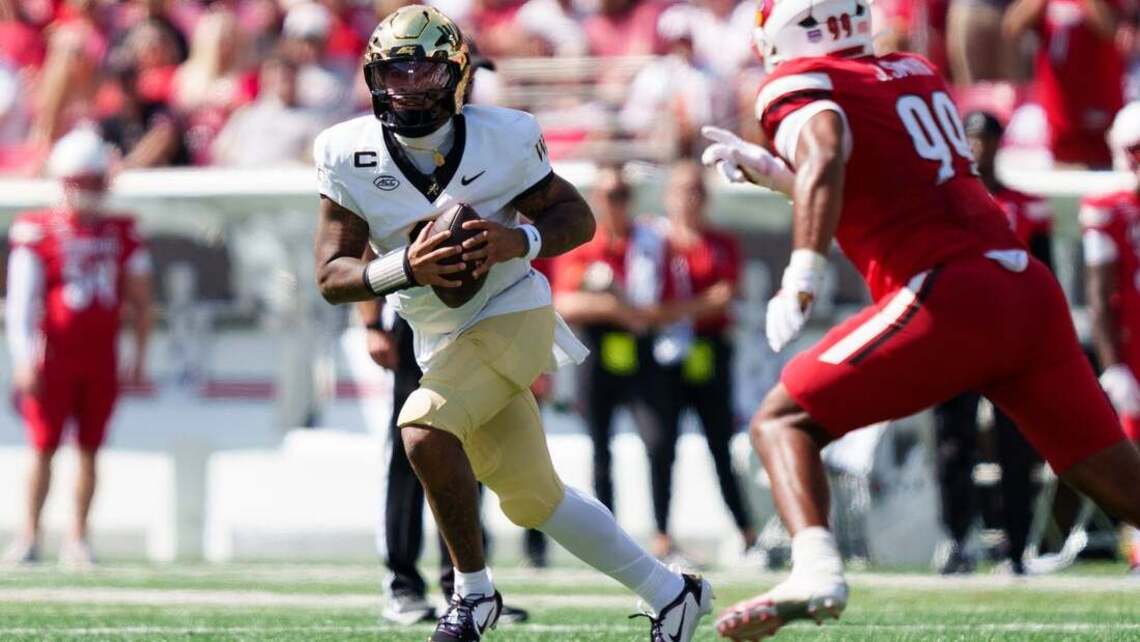 No. 14 Wake Forest eager to ignite offense vs. Virginia