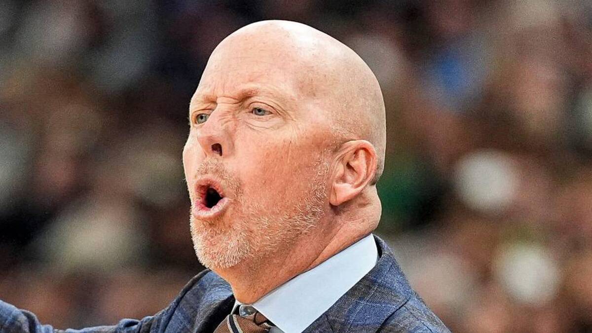  UCLA head coach Mick Cronin reacts to a play against Michigan State during the first half of Big Ten tournament quarterfinal at United Center in Chicago on Friday, March 13, 2026. | Junfu Han / USA TODAY NETWORK via Imagn Images 