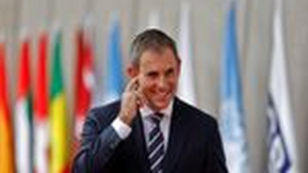 Australian Treasurer Jim Chalmers arrives to attend a G20 finance ministers' and Central Bank governors' meeting at Gandhinagar, India, July 18, 2023. REUTERS/Amit Dave