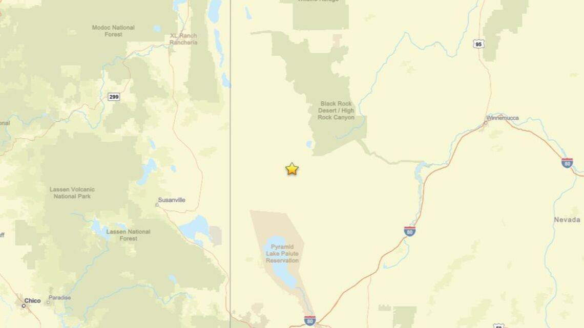 Update: Seismic activity on Oct. 12 - 2.6 magnitude earthquake close to Gerlach, NV registered 