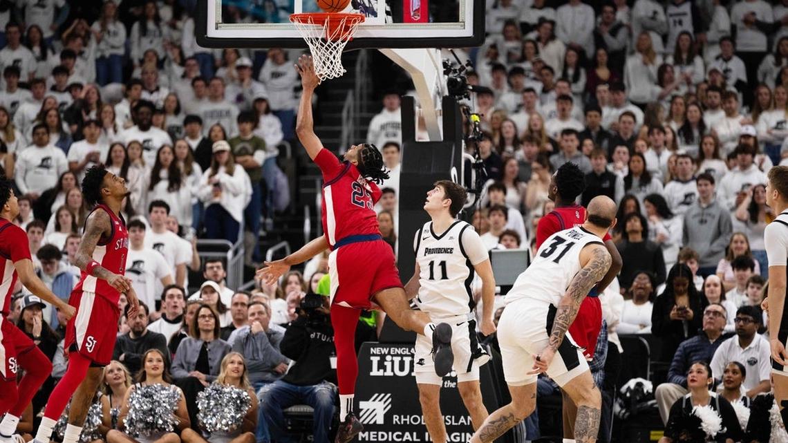 No. 17 St. John's earns win at Providence marred by brawl, ejections 