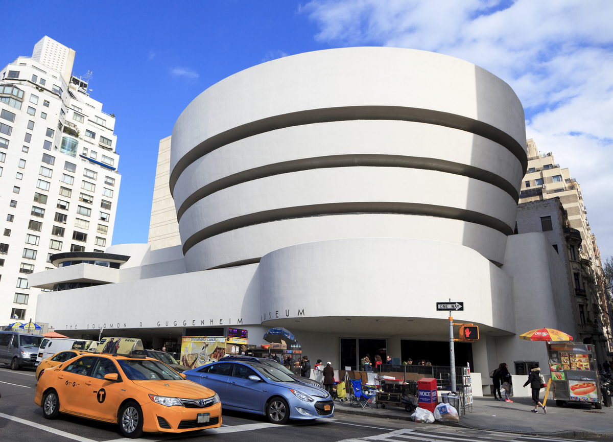  The Solomon R. Guggenheim Museum in New York City, pictured in March 2016. 