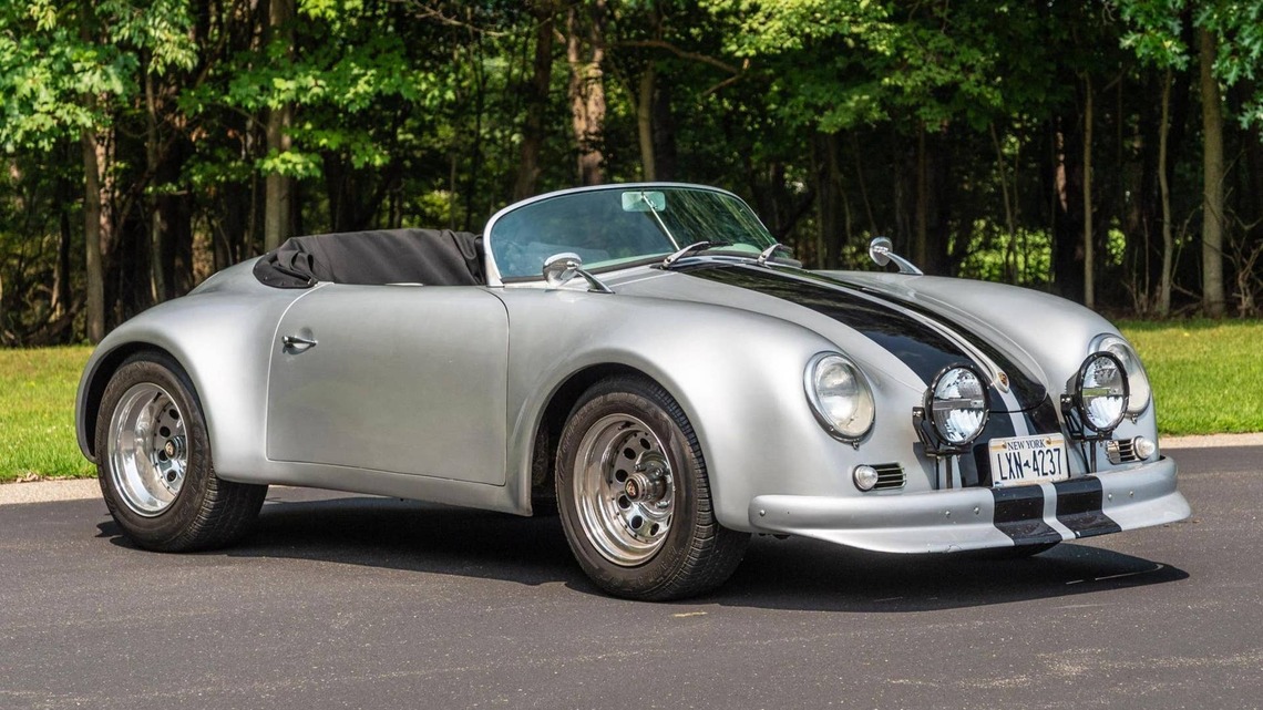 Porsche 356 Speedster Replica for Sale With 16,000 Miles Shown 