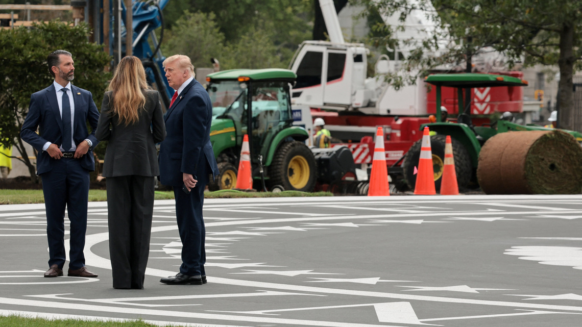 Trump says his son told him he will repay Russian oligarch for wedding parties 