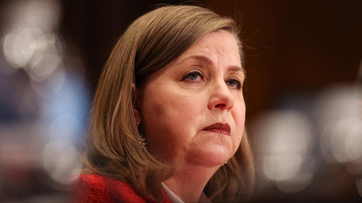 U.S. Federal Reserve Board Vice Chair Michelle Bowman testifies during a Senate Banking, Housing, and Urban Affairs Committee hearing on an update from the Prudential regulators, on Capitol Hill in Washington, D.C., U.S., February 26, 2026. REUTERS/Kylie Cooper