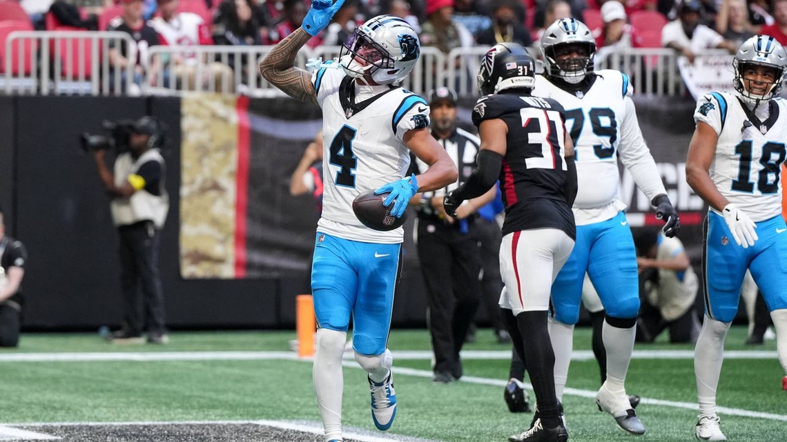 Tetairoa McMillan, Lee Hunter Featured Among Best, Worst Panthers' PFF Grades From Week 4 