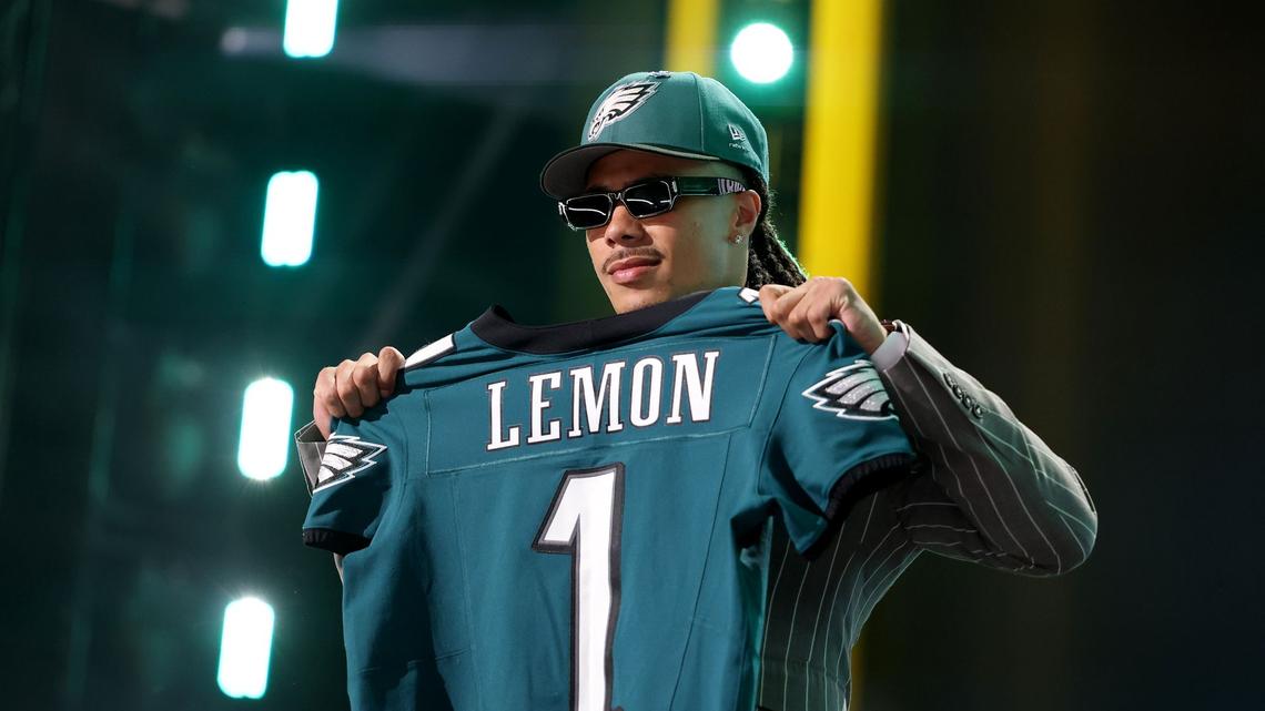 What to Know About Eagles Rookie Makai Lemon After Viral Missed Draft Call 