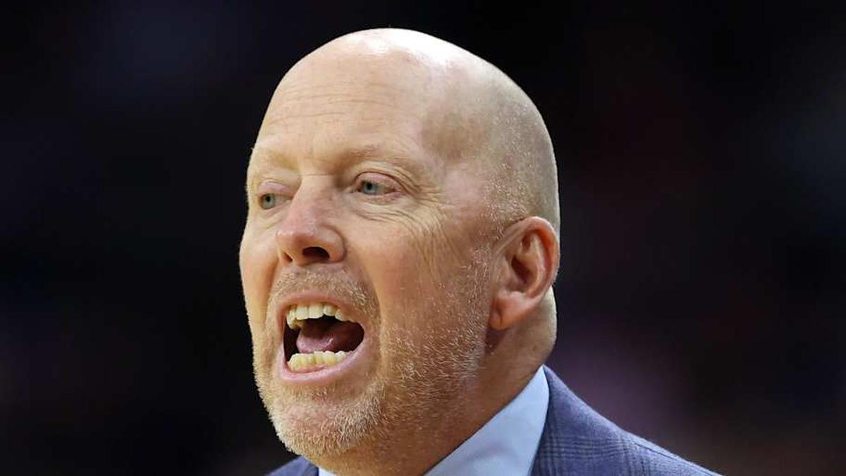  Mar 22, 2026; Philadelphia, PA, USA; UCLA Bruins head coach Mick Cronin reacts in the first half during a second round game of the men's 2026 NCAA Tournament at Xfinity Mobile Arena. Mandatory Credit: Bill Streicher-Imagn Images | Bill Streicher-Imagn Images 