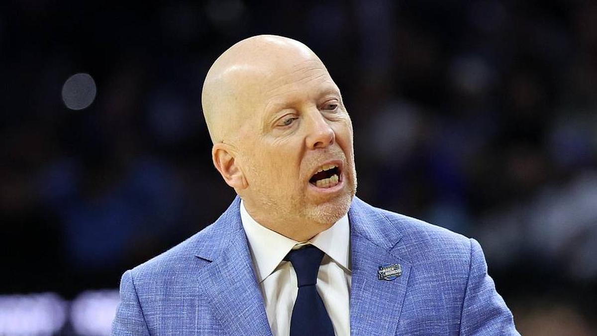  Mar 20, 2026; Philadelphia, PA, USA; UCLA Bruins head coach Mick Cronin reacts in the second half during a first round game of the men's 2026 NCAA Tournament at Xfinity Mobile Arena. Mandatory Credit: Bill Streicher-Imagn Images | Bill Streicher-Imagn Images 