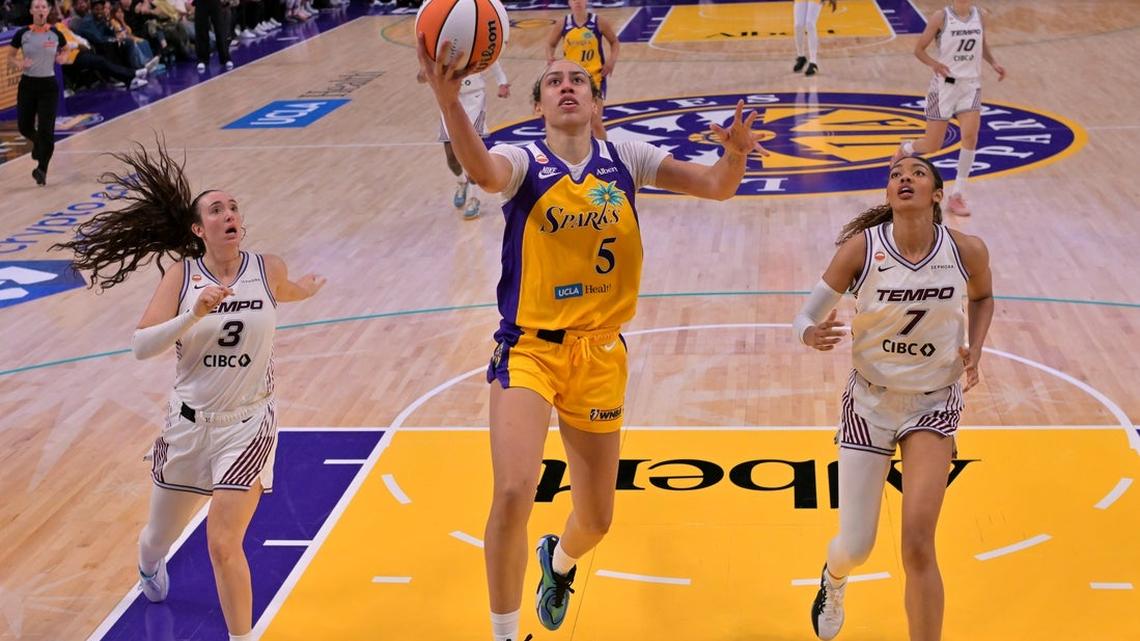 Sparks hope others can make up for loss of Kelsey Plum vs. Mystics 
